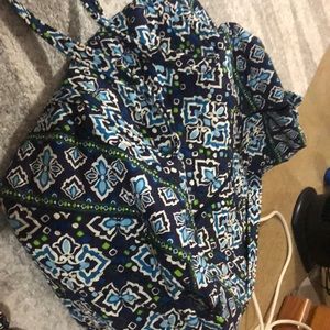 Vera Bradley duffel bag.